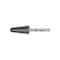 Pferd Carbide Bur - 14 Degree Taper, DBL Cut - 3/4 in x 11/2 in x 1/4 in Shank - SL-7 25192 - alternate 1